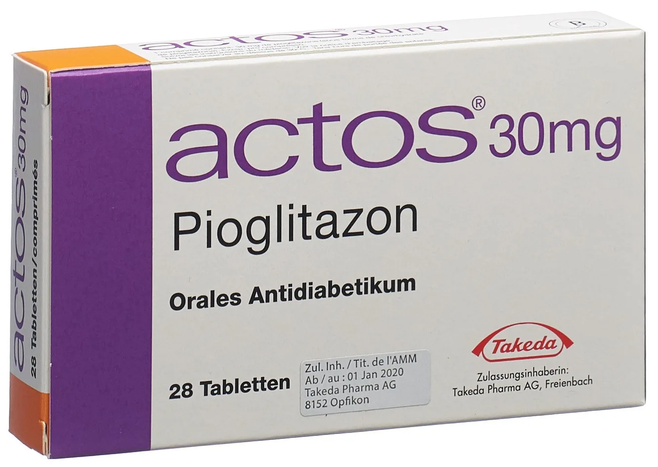 Actos 30mg-98s