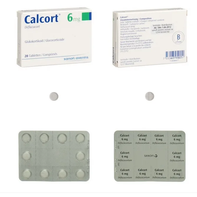 Buy Calcort (Deflazacort) 6mg Tablet | GNH India