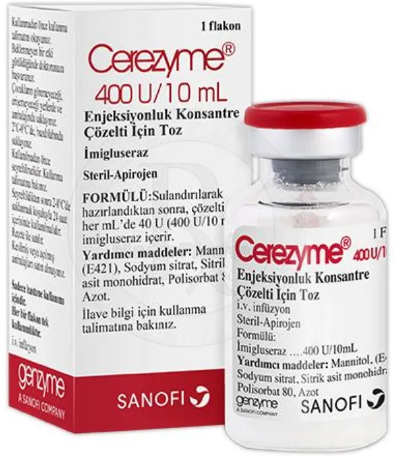 Buy Cerezyme (Imiglucerase ) 400 IU Vials | GNH India