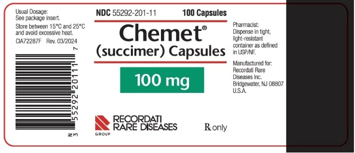 Chemet 100mg