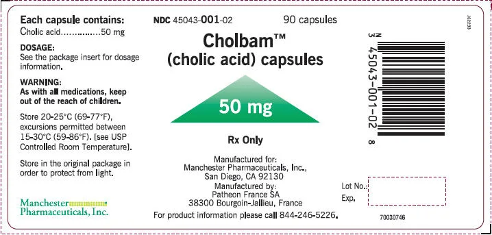 CHOLBAM 50mg