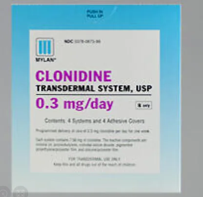 Clonidine 0.3 mg