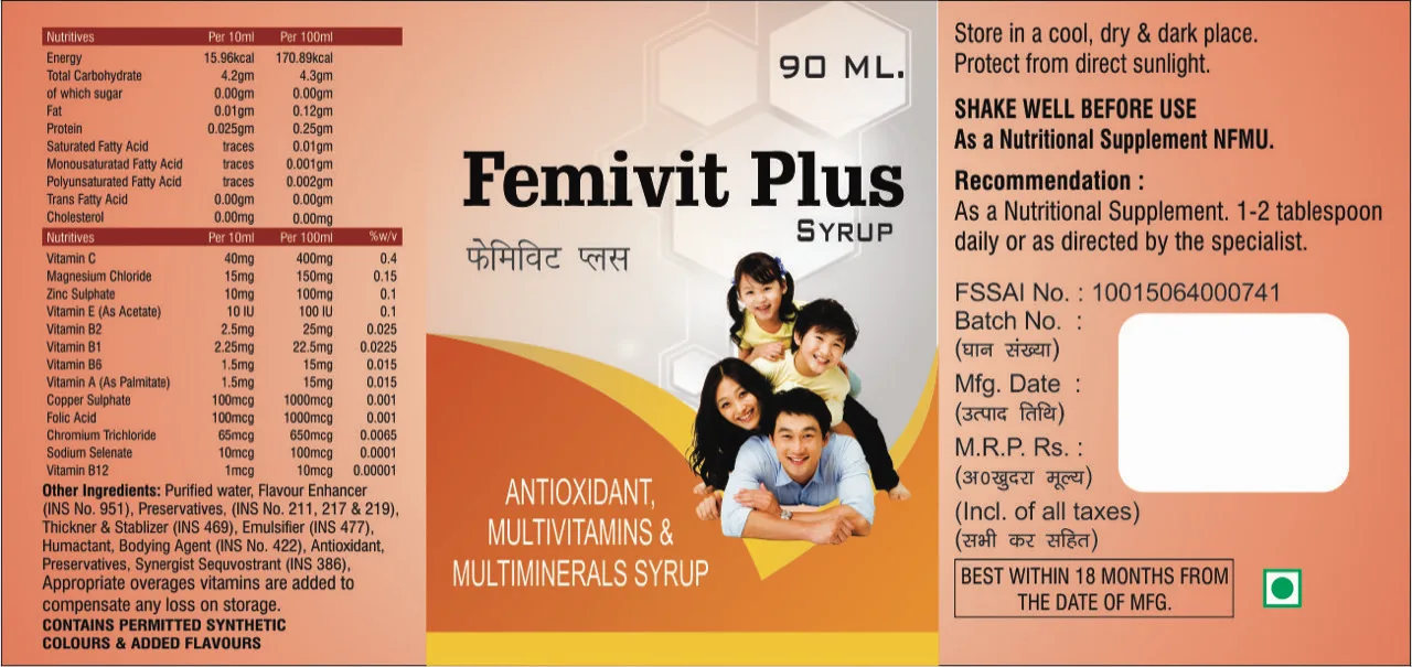 Femivit Plus Syrup
