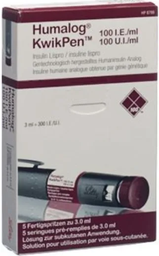 Humalog KwikPen 100IU/ml