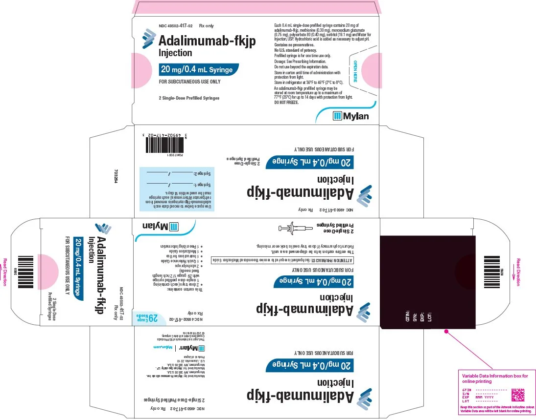 Humira 20mg/0.4ml