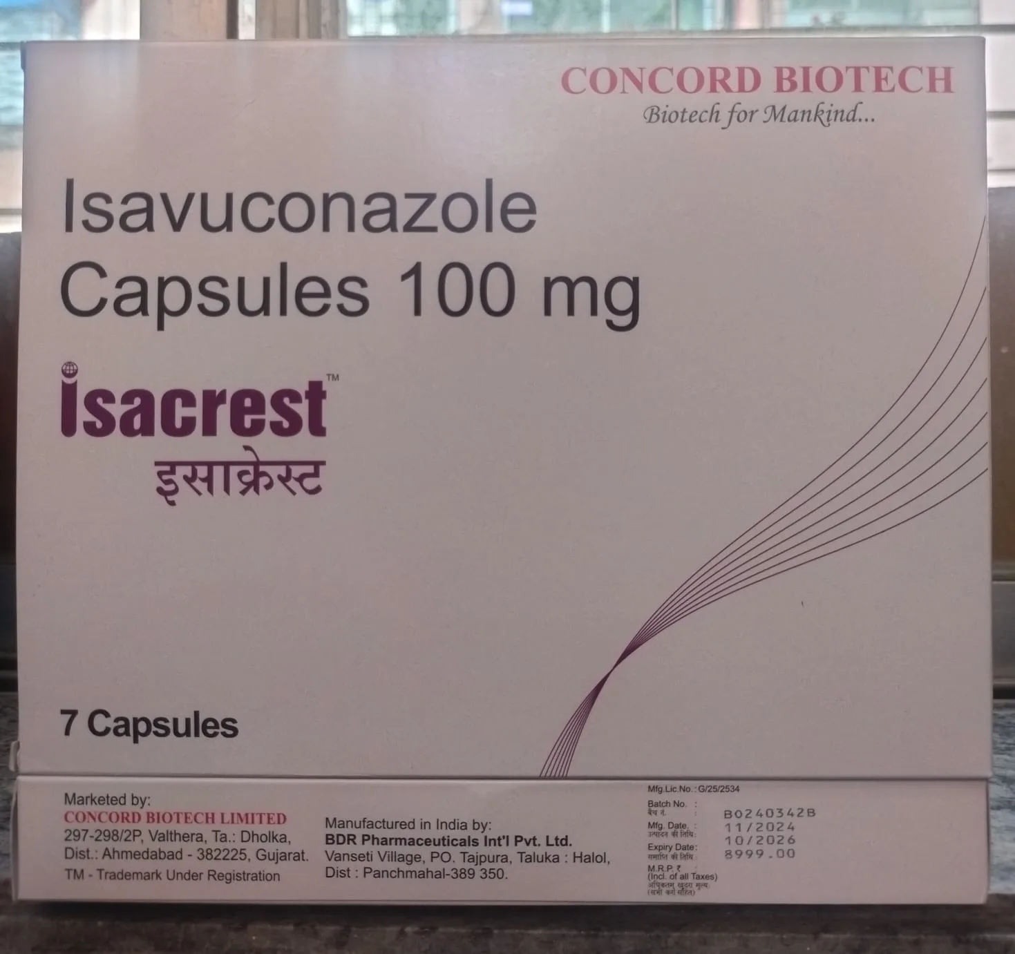 Isacrest 100 mg