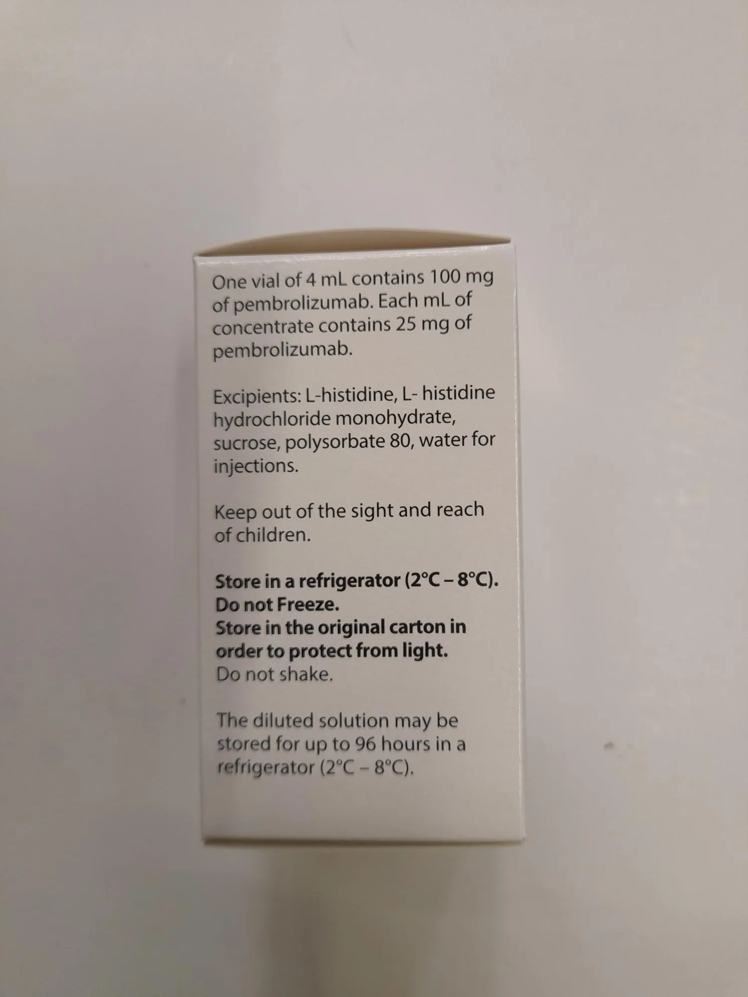 Keytruda 100mg/4ml-EU