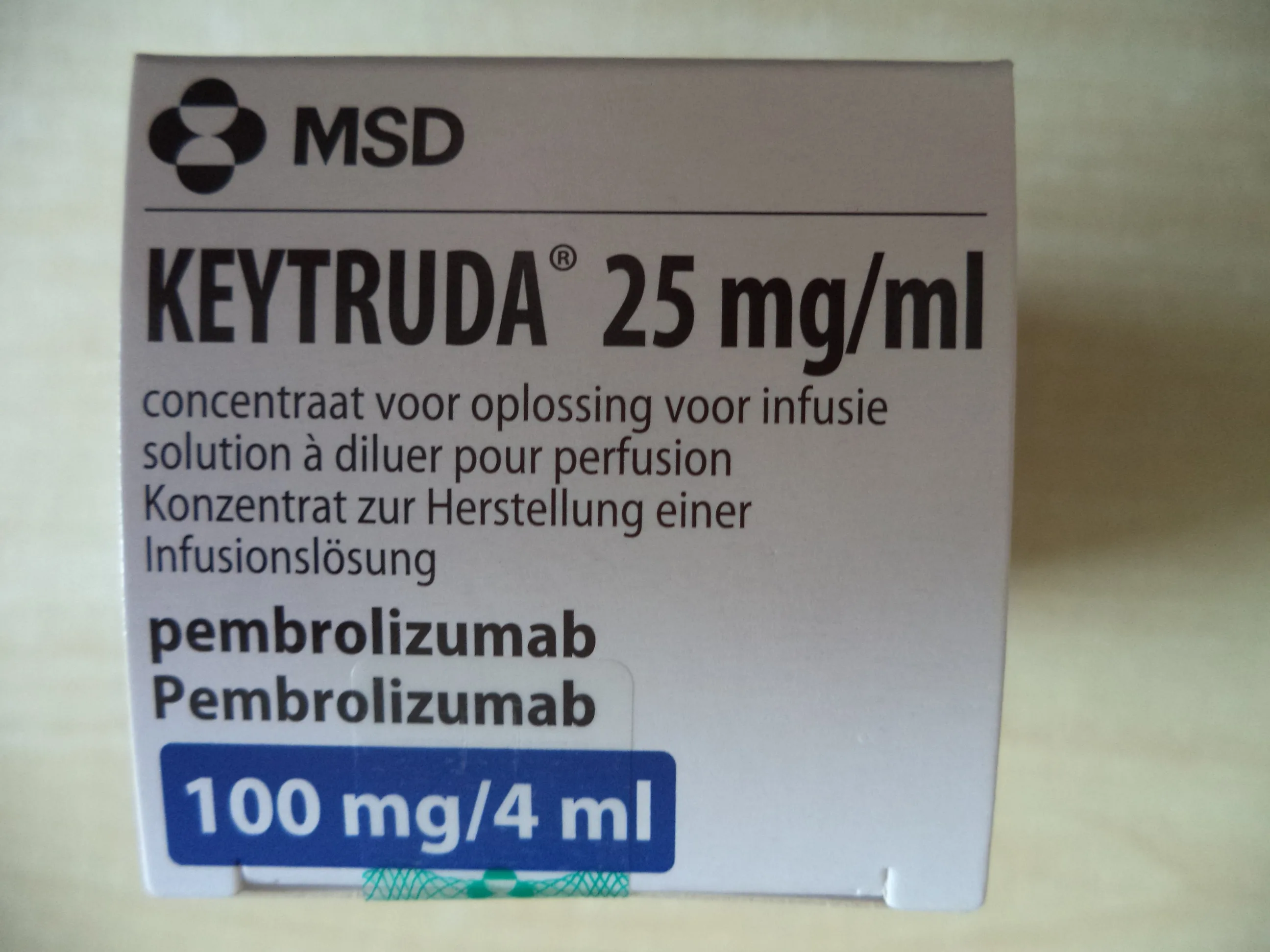 Buy Keytruda 25mg/ml-4ml (Pembrolizumab) 25mg/ml-4ml Vials | GNH India