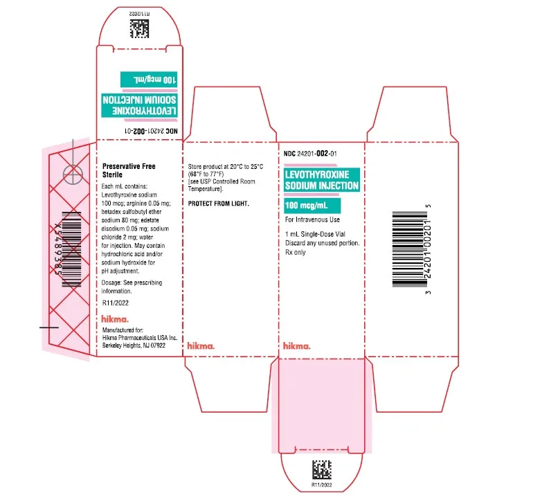 LEVOTHYROXINE SODIUM injection
