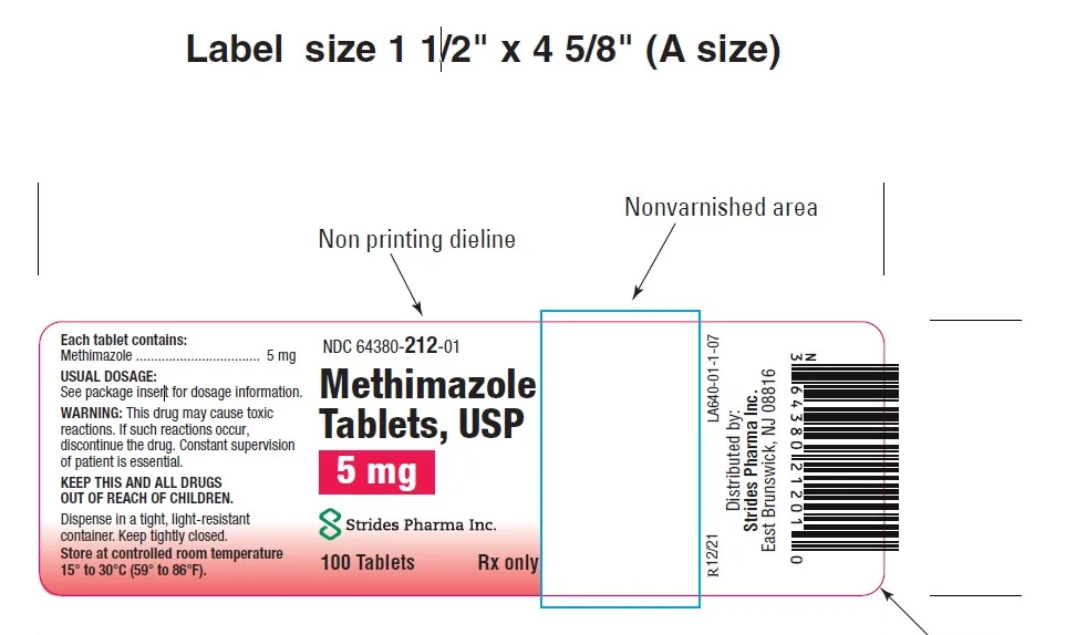 Methimazole 5mg