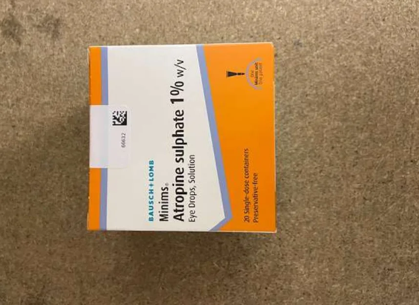 Minims Atropine Sulphate 1%