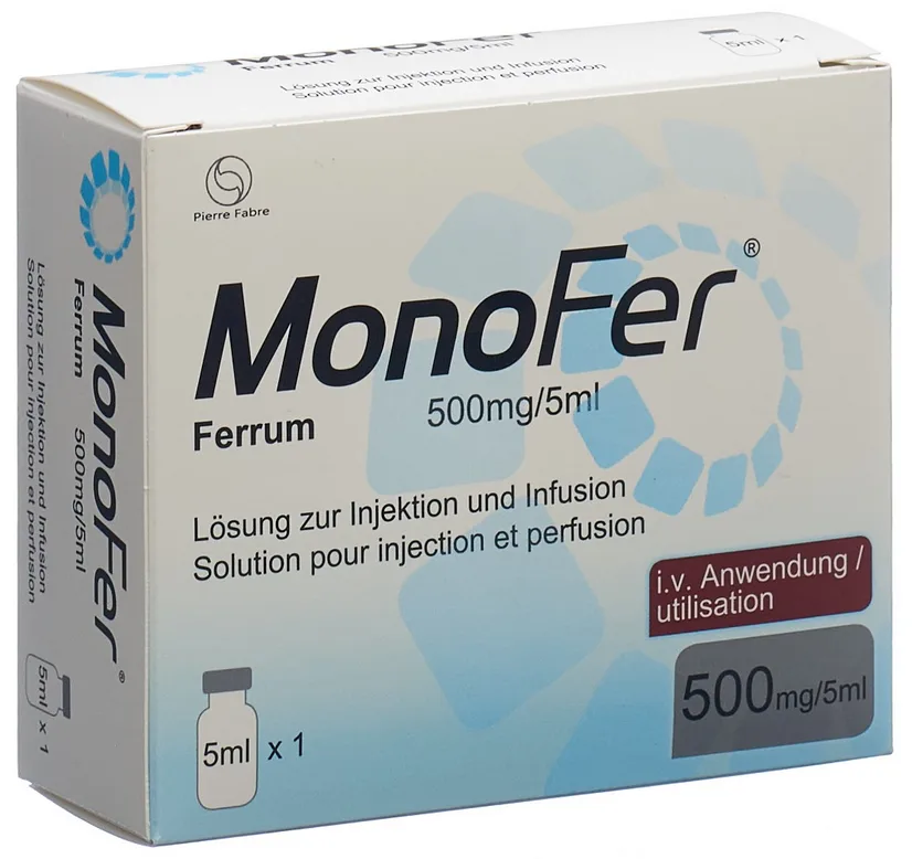 MONOFER 500mg/5ml