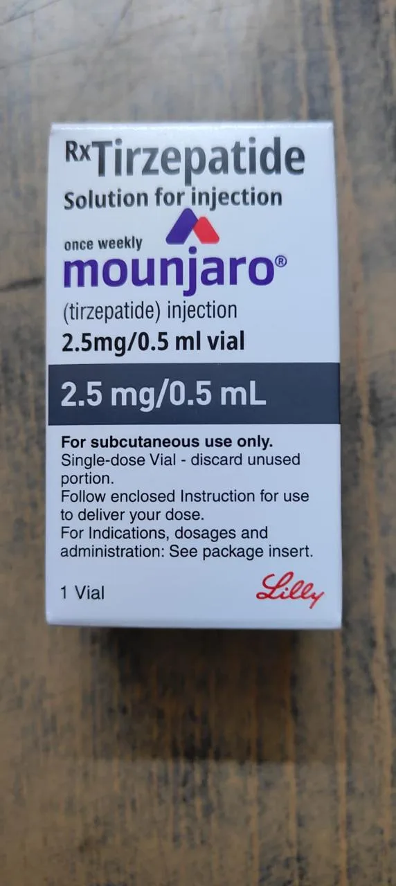 2.5 mg tirzepatide in ml Buy Mounjaro 2.5mg (Tirzepatide) 2.5mg/0.5ml Vials