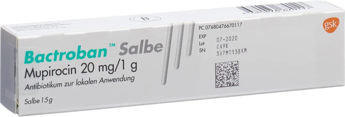 mupirocin calcium (BACTROBAN)