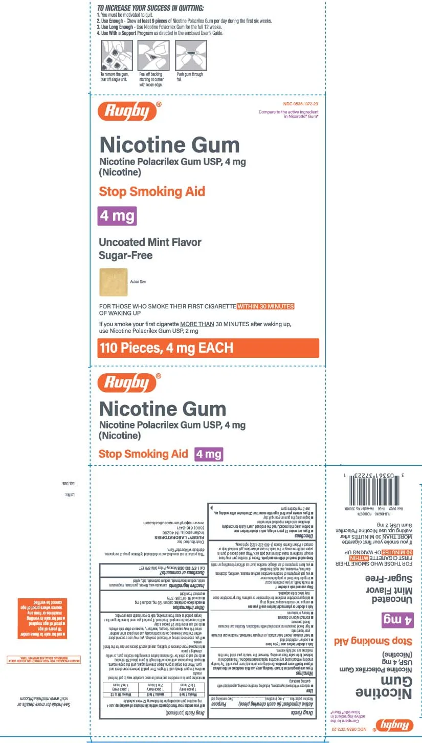 Nicotine Gum 4mg Mint