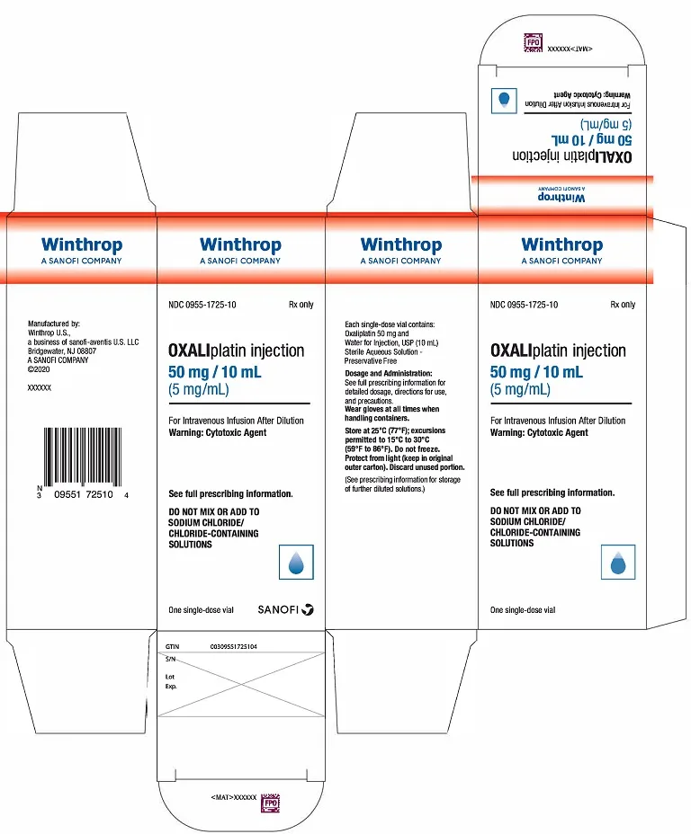 Oxaliplatin 50mg/10ml - USA