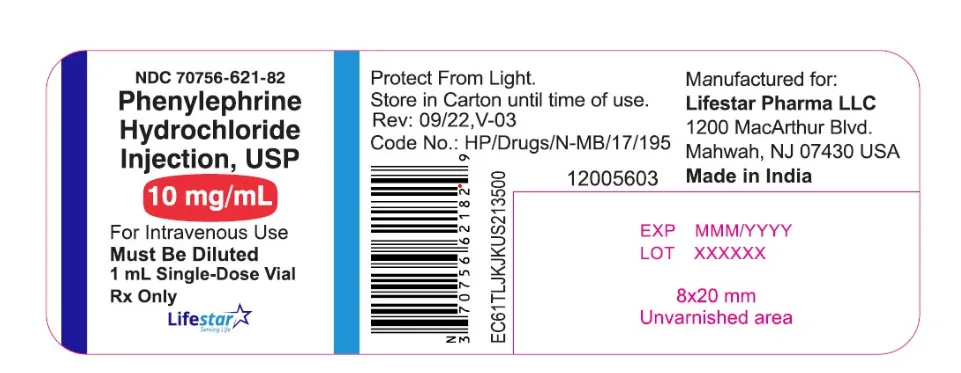 PHENYLEPHRINE HYDROCHLORIDE 10mg/1ml