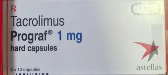 Prograf 1mg caps
