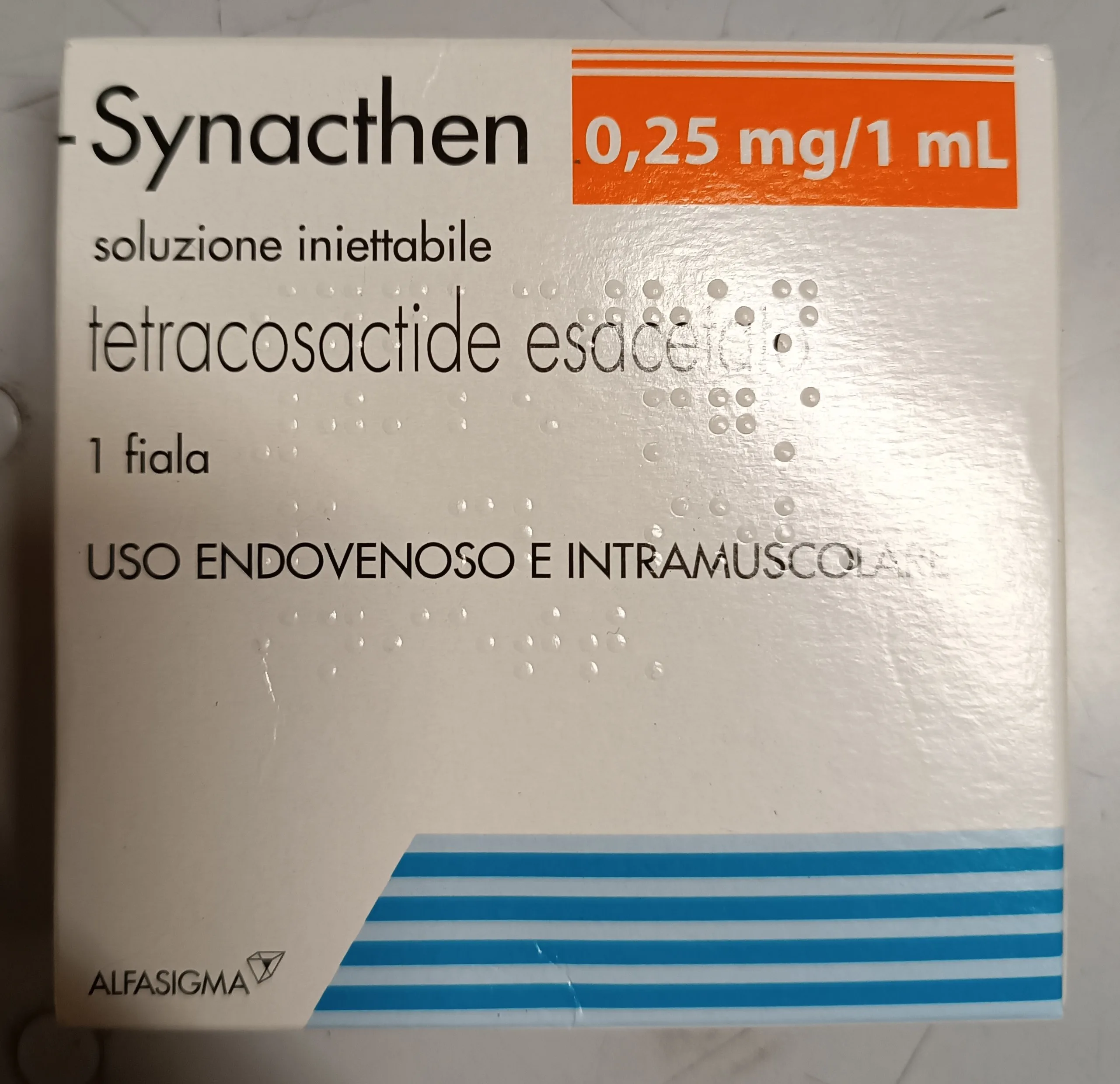 Synacthen 0.25mg/ml