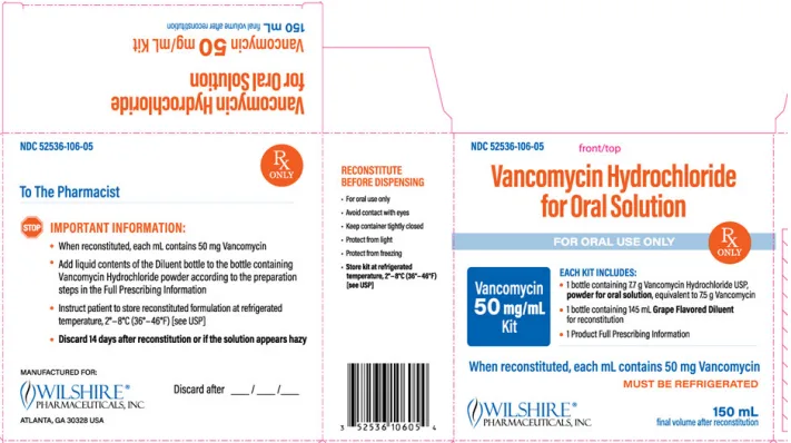 Vanomycin HCL for Oral Solution